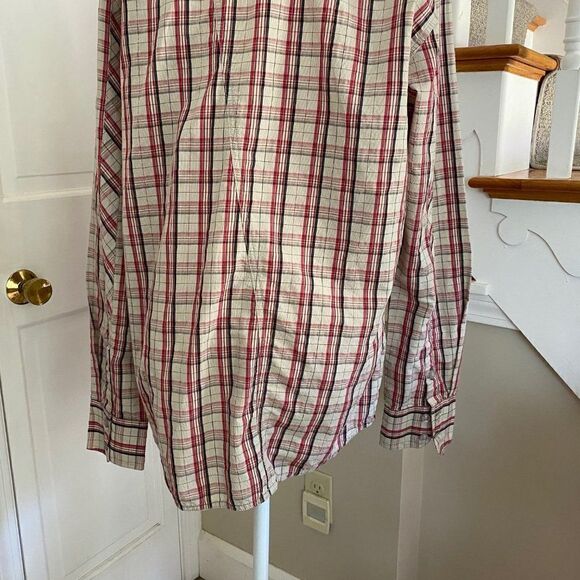 Hurley Plaid Long Sleeve Shirt SZ L NWOT - Picture 4 of 10